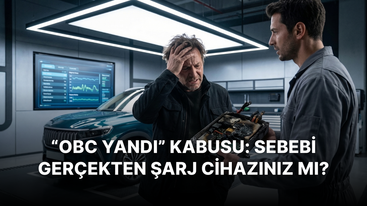 Elektrikli Araçlarda “OBC Yandı” Kabusu: Sebebi Gerçekten Şarj Cihazınız mı?